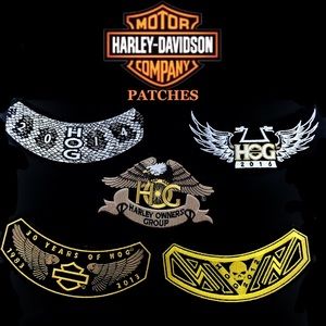 Harley Davidson Embroidered Patches
